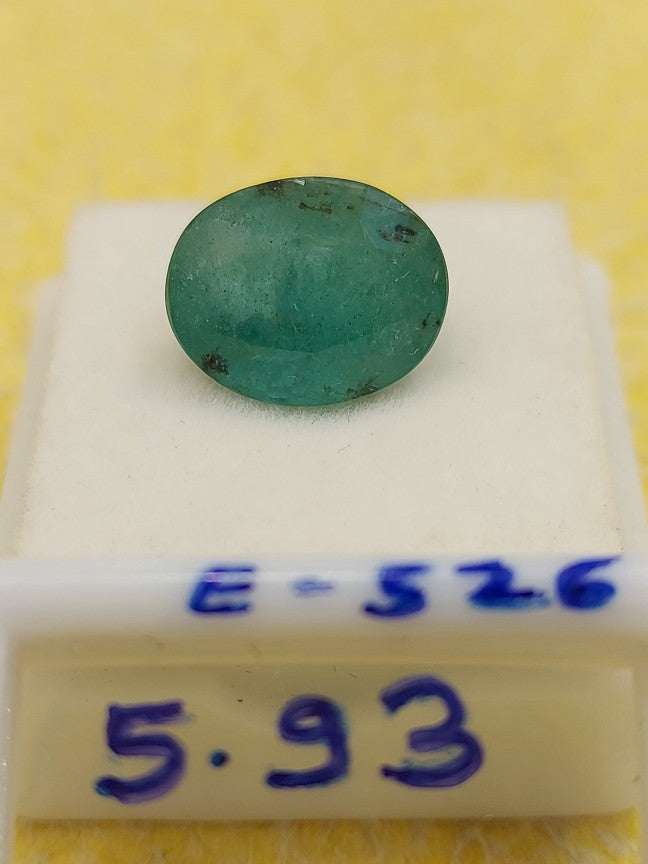 5.93 Carat Natural Emerald Stone
