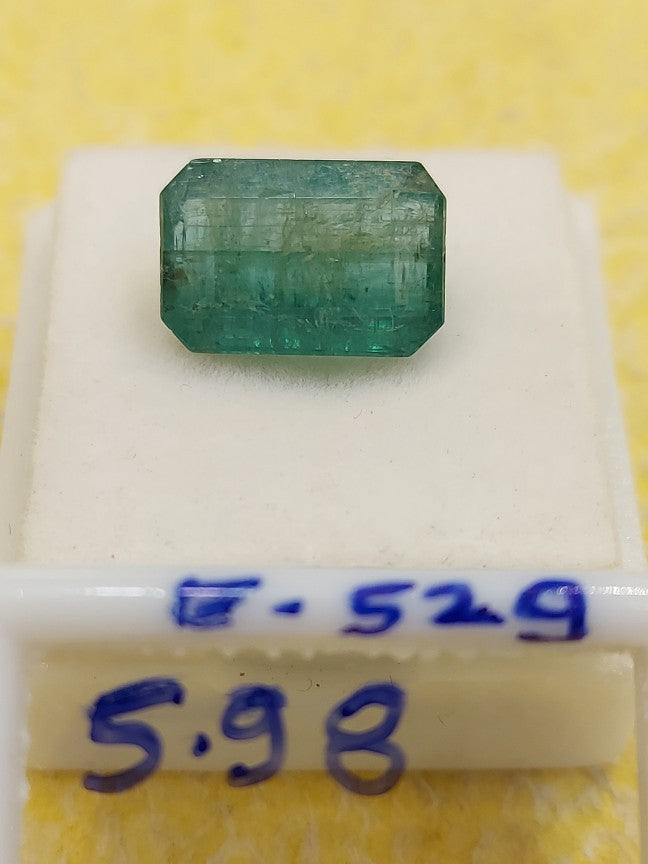 5.98 Carat Natural Emerald Stone