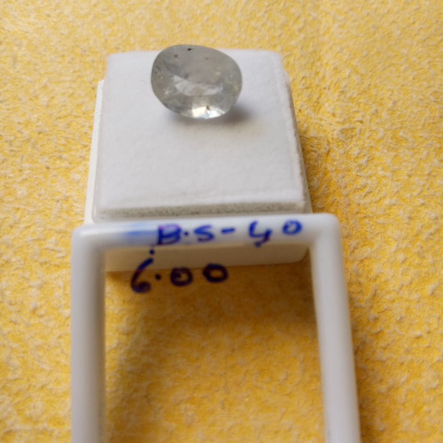 6.00 Carat Natural Blue Sapphire Stone