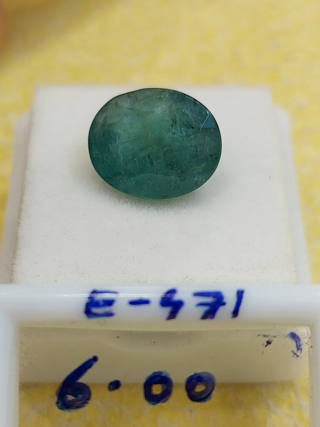 6.00 Carat Natural Emerald Stone