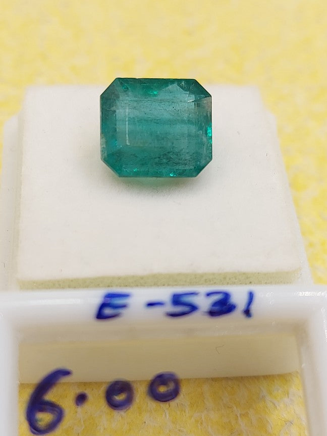 6.00 Carat Natural Emerald Stone