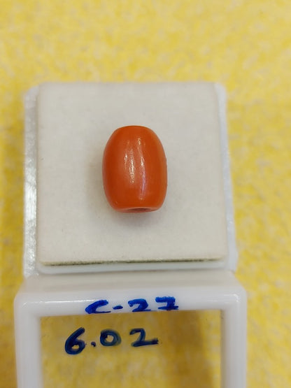 6.02 Carat Natural Coral