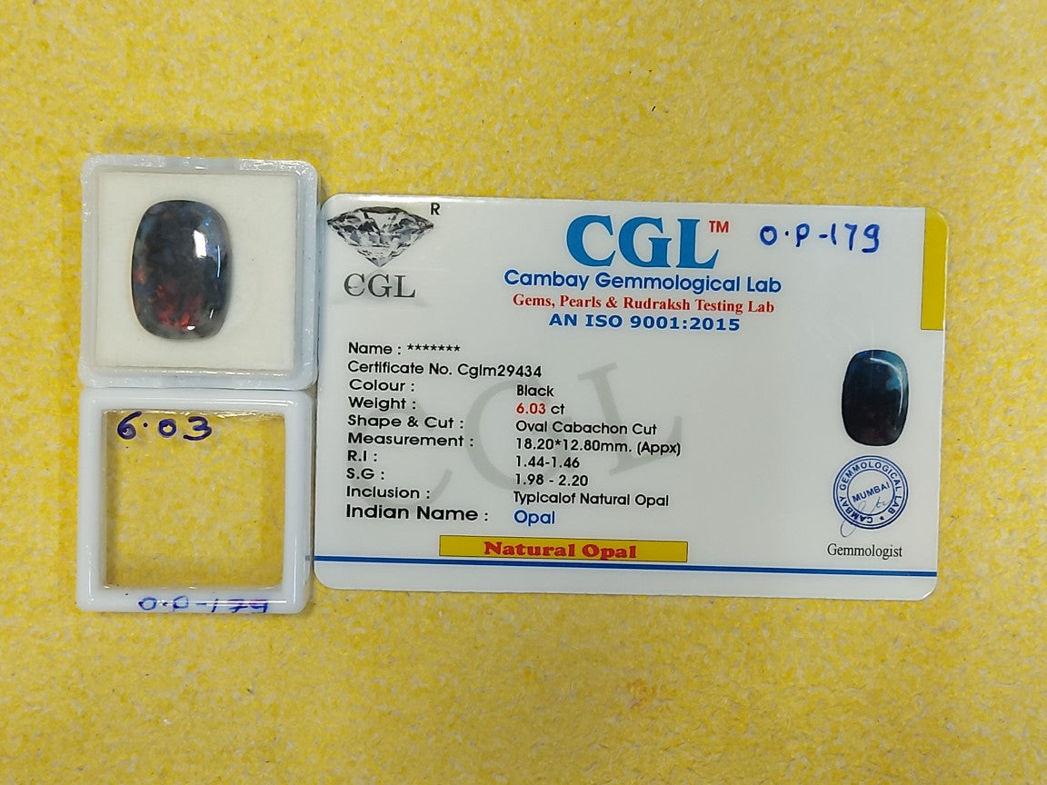 6.03 Carat Natural Opal Stone