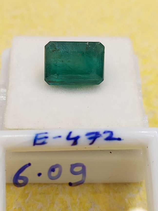 6.09 Carat Natural Emerald Stone