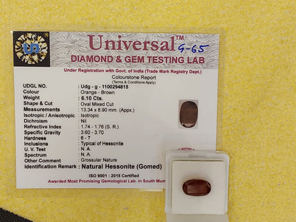 6.10 Carat Natural Garnet