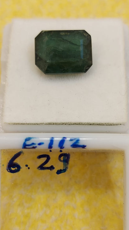 6.29 Carat Natural Emerald Stone