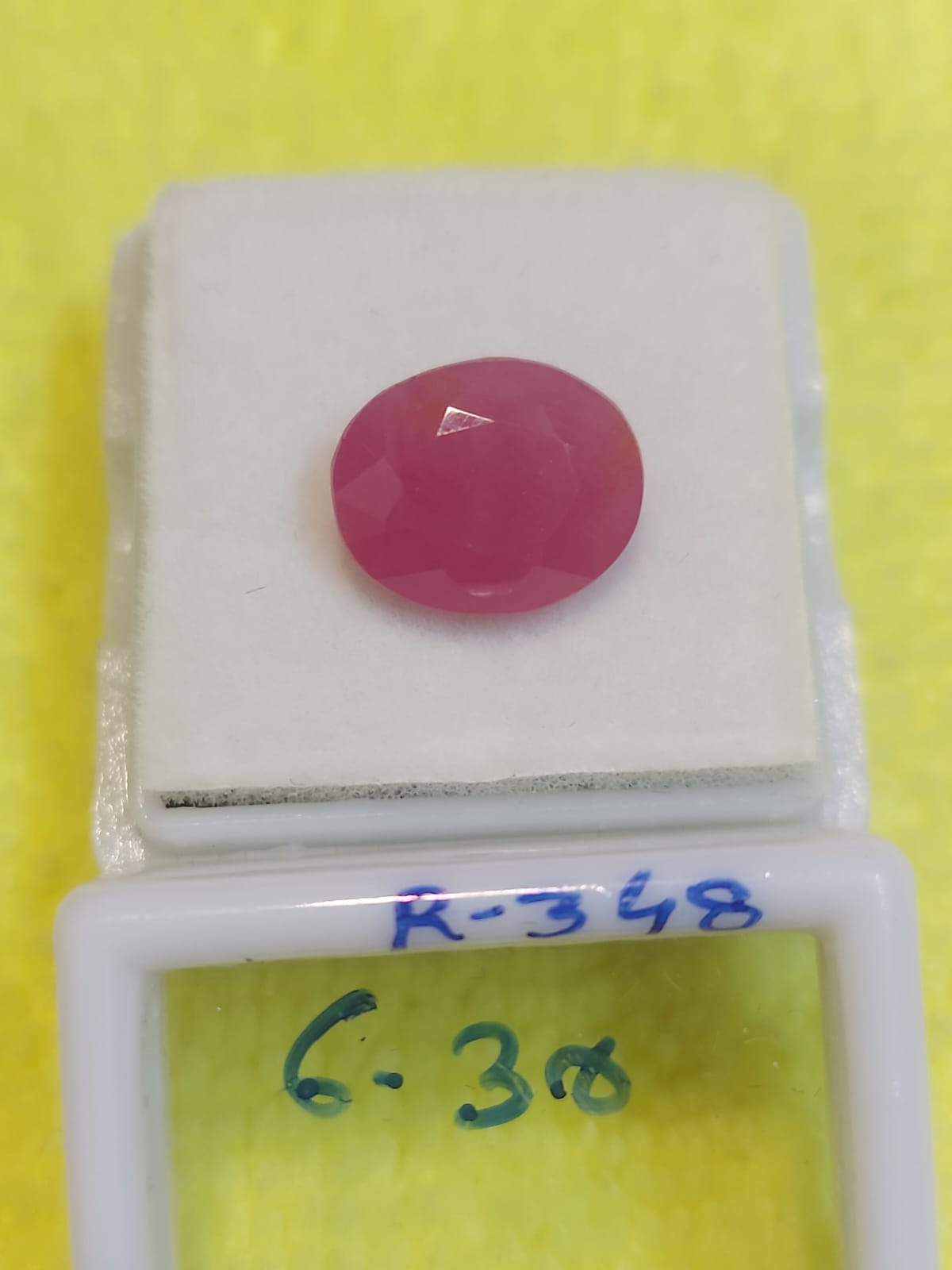 6.30 Carat Natural Old Ruby