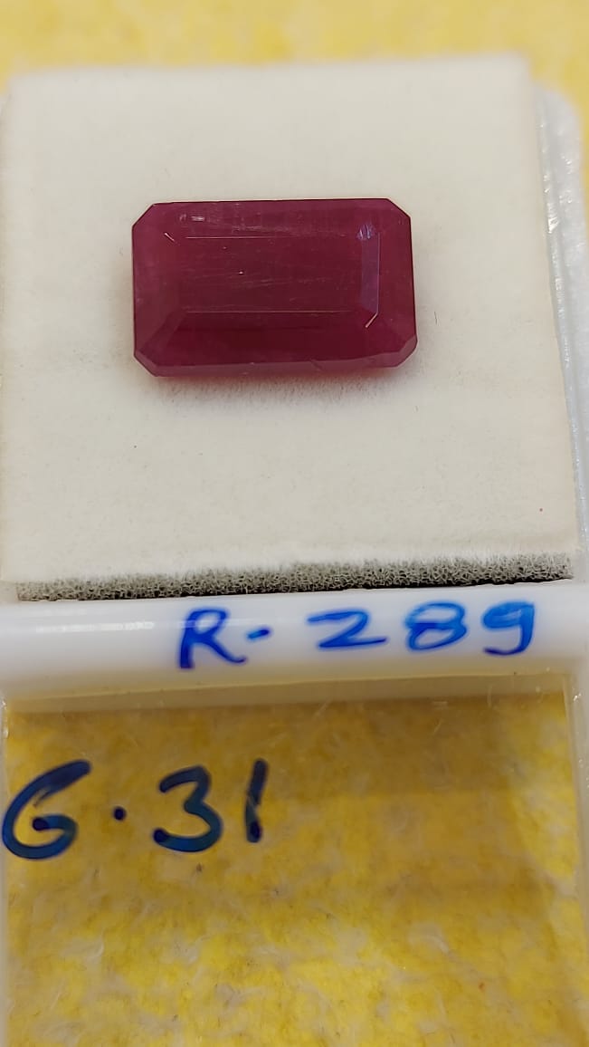 6.31 Carat Natural Old Ruby