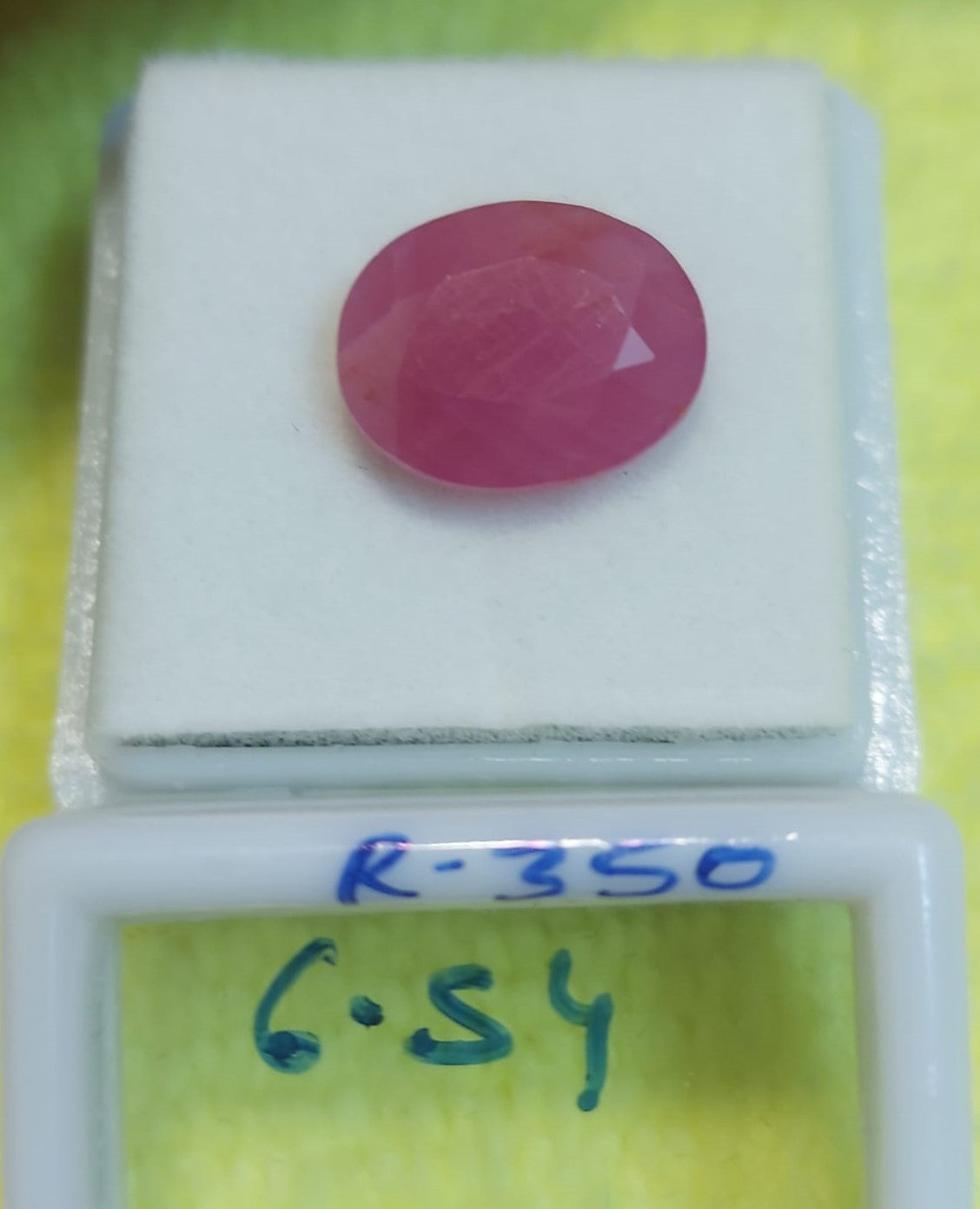 6.54 Carat Natural Old Ruby