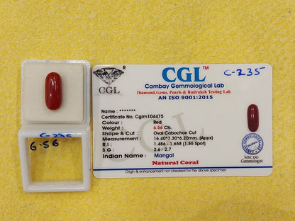 6.56  Carat Natural Coral