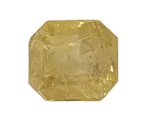 6.65 Carat Natural Yellow Sapphire Stone