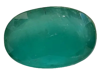 6.86 Carat GII Certified Natural Zambian Emerald Gemstone