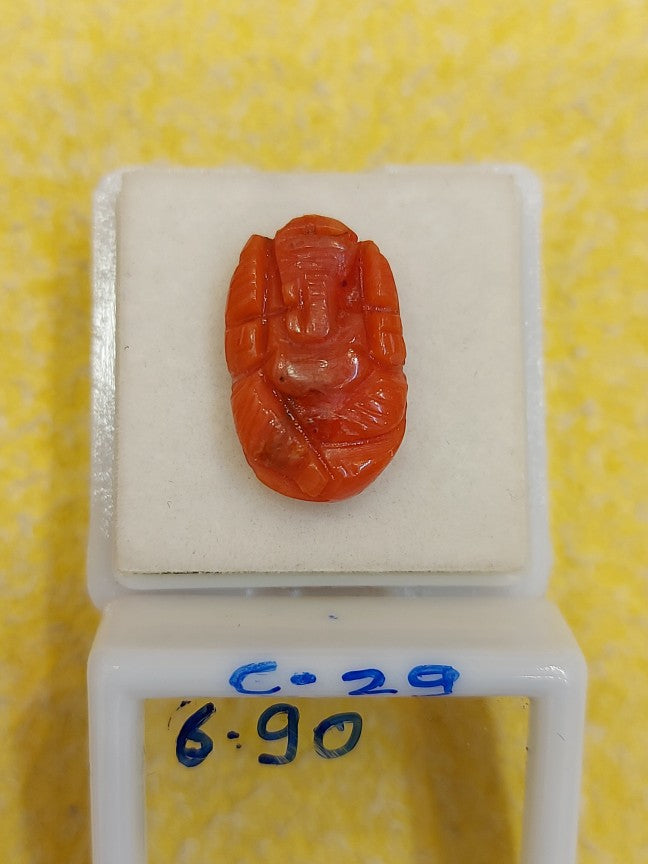 6.90 Carat Natural Coral