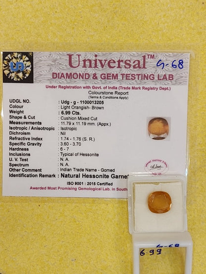 6.99 Carat Natural Garnet