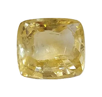7.07 Carat Natural Yellow Sapphire Stone