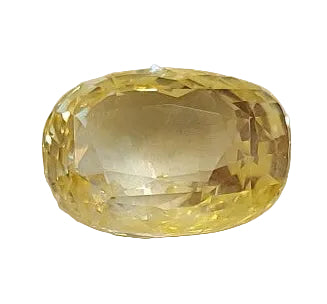 7.22 Carat Natural Yellow Sapphire Stone