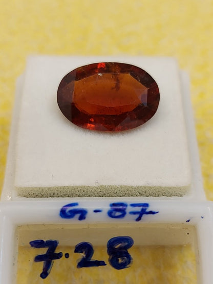7.28 Carat Natural Garnet