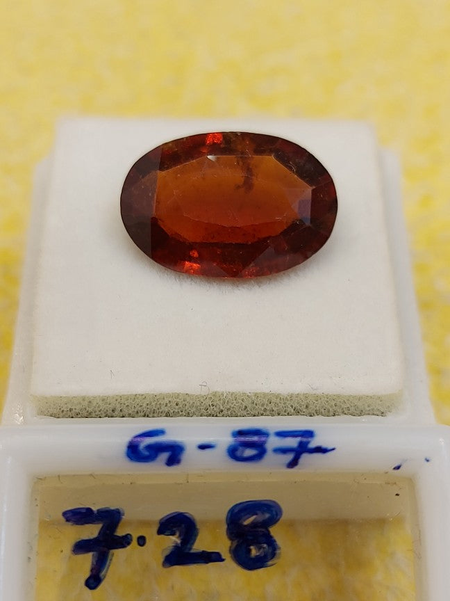 7.28 Carat Natural Garnet