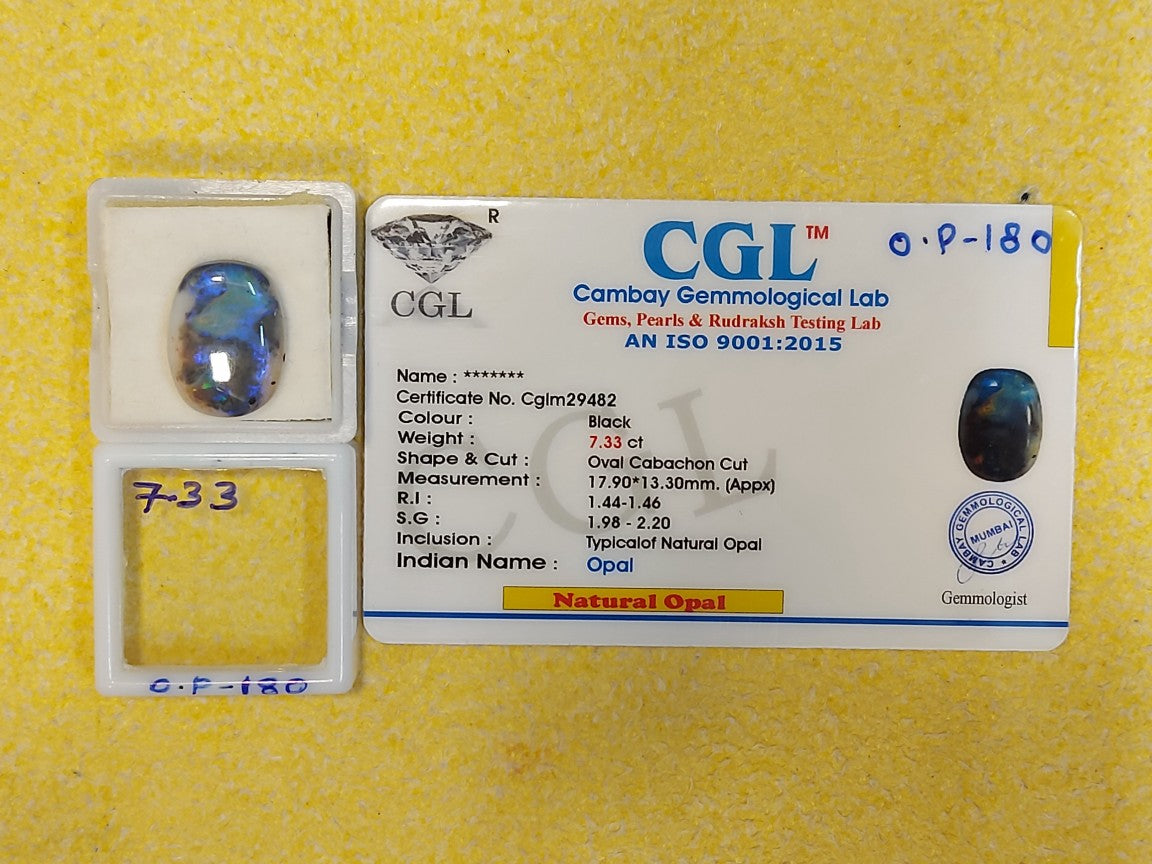 7.33 Carat Natural Opal Stone