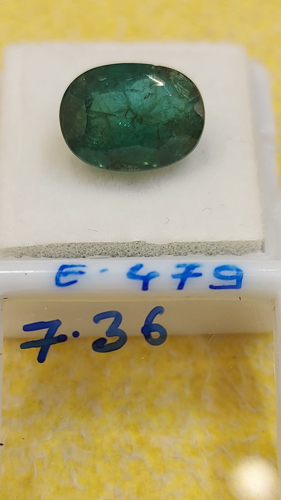 7.36	Carat Natural Emerald Stone