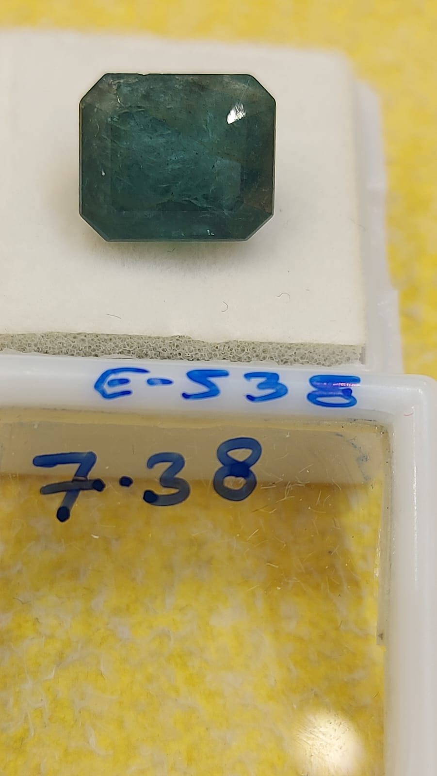 7.38	Carat Natural Emerald Stone
