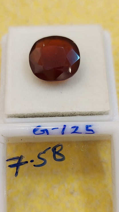 7.58 Carat Natural Garnet