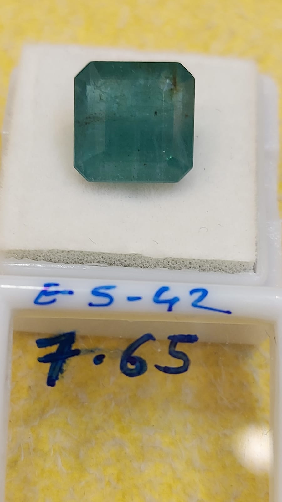 7.65	Carat Natural Emerald Stone