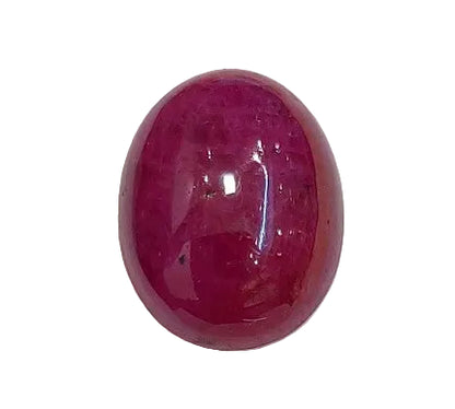 7.68 Carat Natural Old Burna Ruby Stone