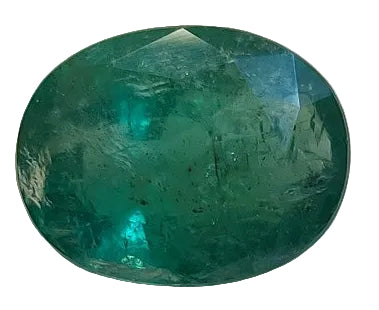 7.71 Carat GII Certified Natural Zambian Emerald Gemstone