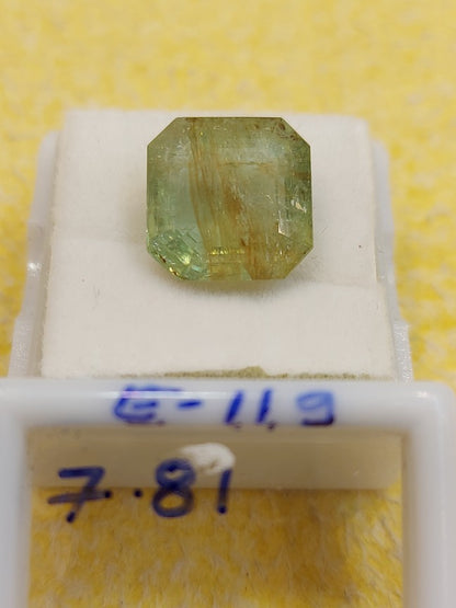 7.81	Carat Natural Emerald Stone