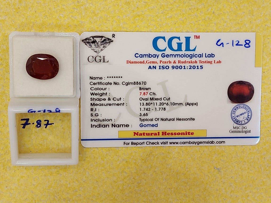 7.87 Carat Natural Garnet
