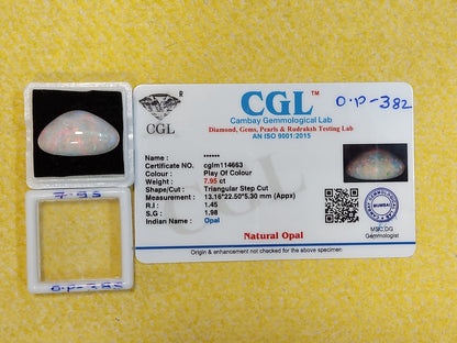 7.95 Carat Natural Opal Stone