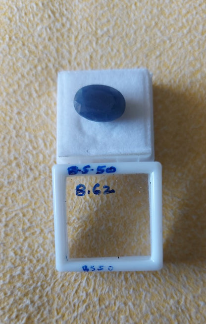 8.62 Carat Natural Blue Sapphire Stone