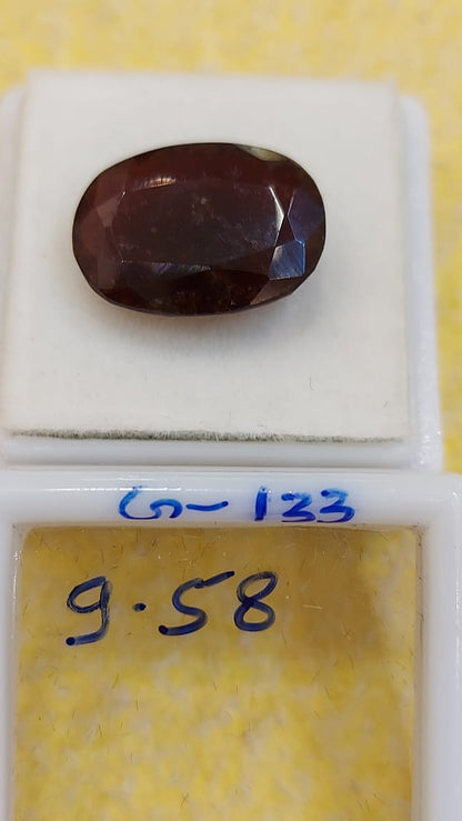 9.58 Carat Natural Garnet