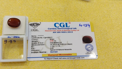 9.90 Carat Natural Garnet