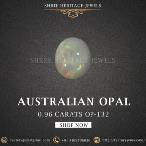 0.96 Carat Natural Australian Opal Stone