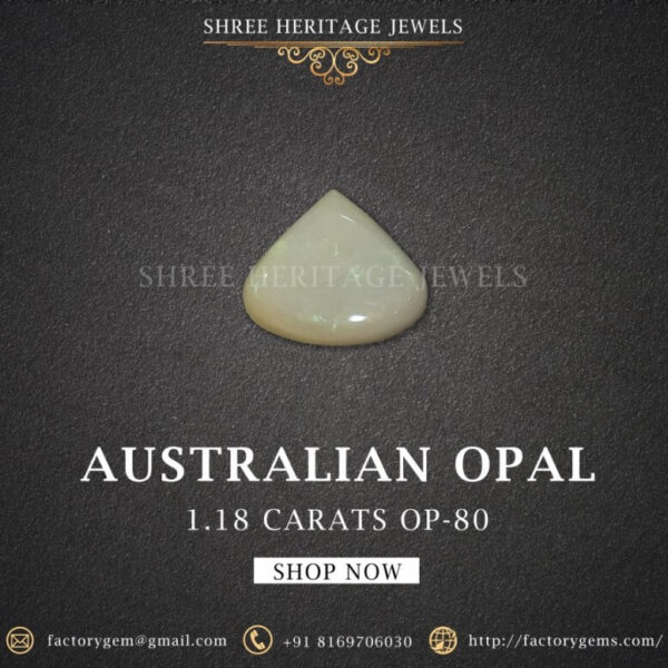 1.18 Carat Natural Australian Opal Stone
