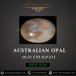 10.37 Carat Natural Australian Opal Stone