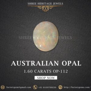 1.60 Carat Natural Australian Opal Stone