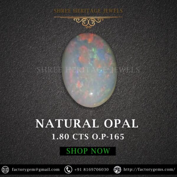 1.80 Carat Natural Australian Opal Stone