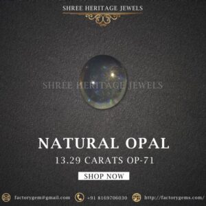 13.29 Carat Natural Opal Stone