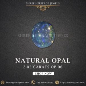 2.05 Carat Natural Opal Stone
