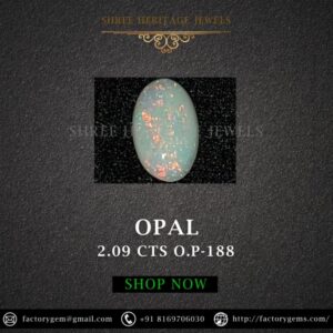 2.09 Carat Natural Australian Opal Stone