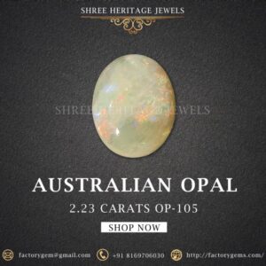 2.23 Carat Natural Australian Opal Stone