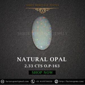 2.33 Carat Natural Australian Opal Stone