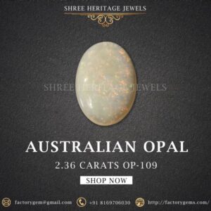 2.36 Carat Natural Australian Opal Stone
