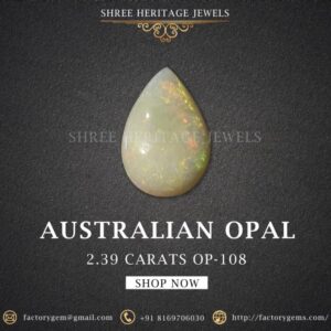 2.39 Carat Natural Australian Opal Stone
