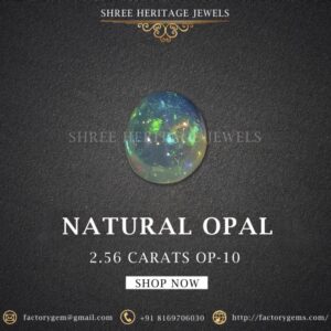 2.56 Carat Natural Opal Stone