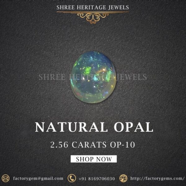 2.56 Carat Natural Opal Stone