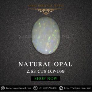 2.63 Carat Natural Australian Opal Stone